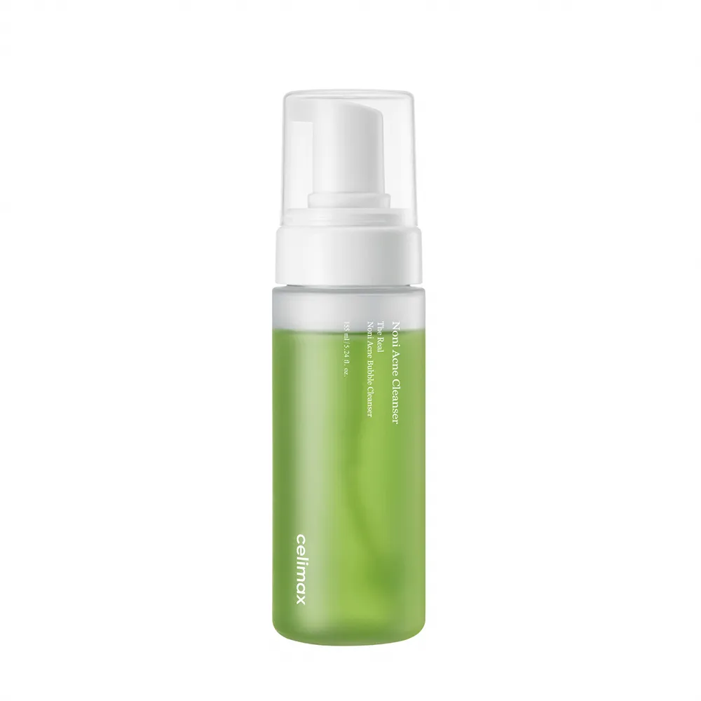 【Celimax】官方正品 諾麗痘痘泡泡潔面乳155ml (控油調理 舒緩 溫和潔淨 韓國保養 慕斯洗顏 慕斯泡泡)