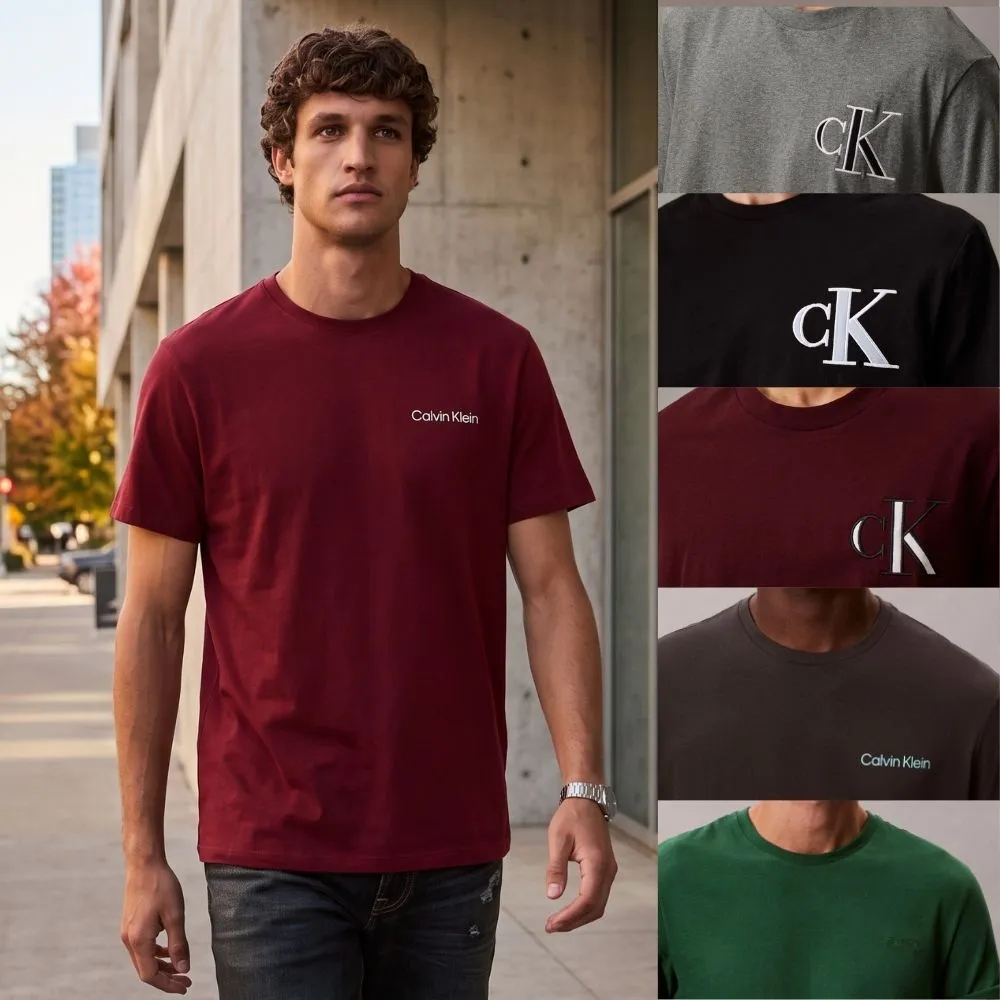 【CALVIN KLEIN】官方旗艦館 CK學院風圓領T恤 全系列