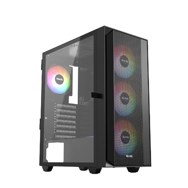 【微星平台】R7 八核 RTX 5070 {地機兵X}電競機(R7-7700/B650/32G D5/1TB)