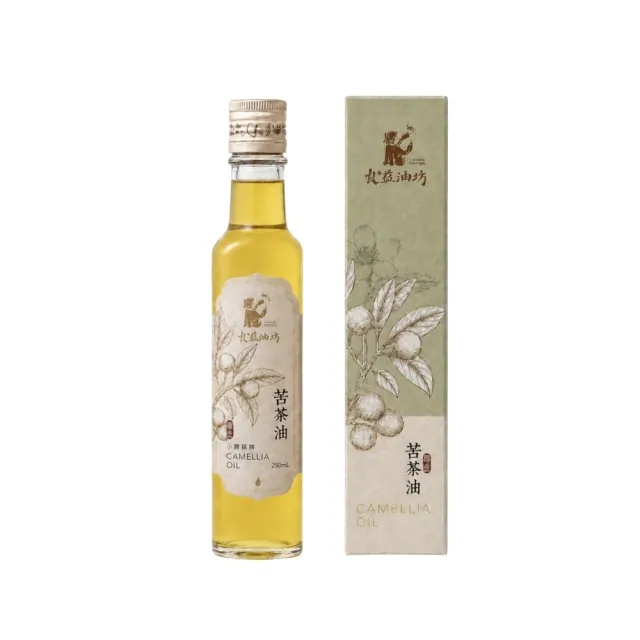 【良益油坊】100%小果苦茶油250 mL