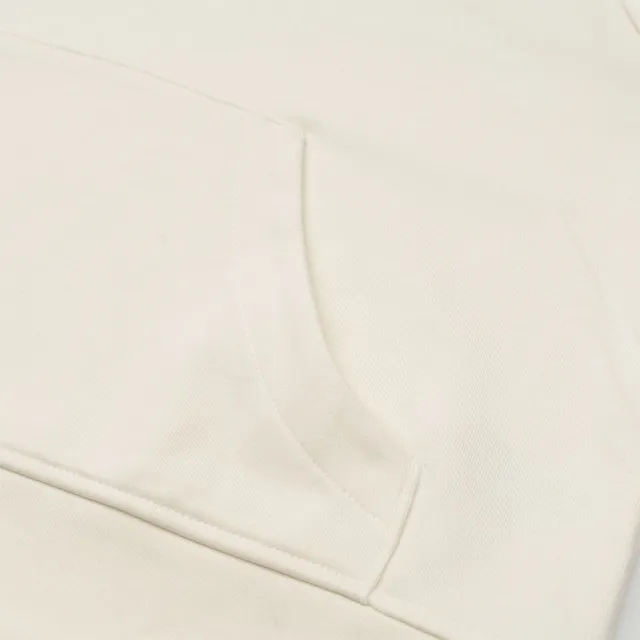 【The North Face】TNF 休閒 長袖大學T W TNF ESSENTIAL SIMPLE DOME OVERSIZED CR 女 米白 (NF0A8KDSQLI)