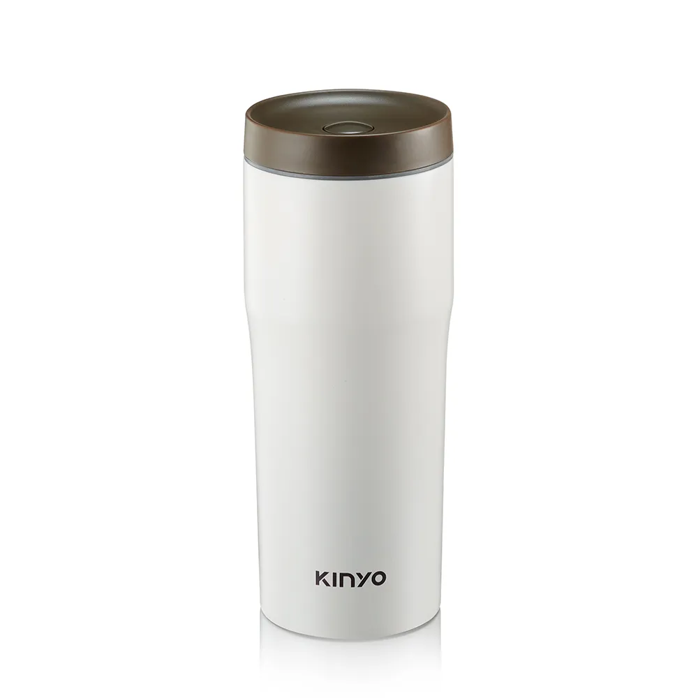 【KINYO】不鏽鋼車用保溫杯 480ml(KIM-37)