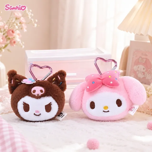 【SANRIO 三麗鷗】正版授權夏日冰淇淋系列布丁狗帕恰狗美樂蒂大耳狗酷洛米玩偶包包吊飾鑰匙圈女兒女友禮物