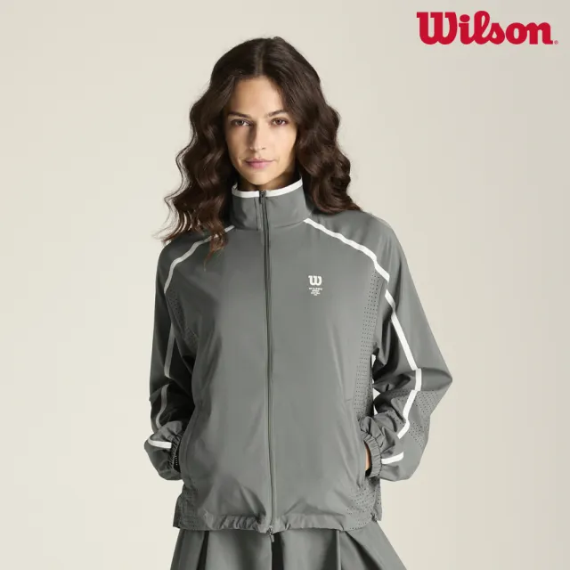 【WILSON】Victory Tech Jacket Castor 女款 服飾 外套 綠色 WE00188E079001