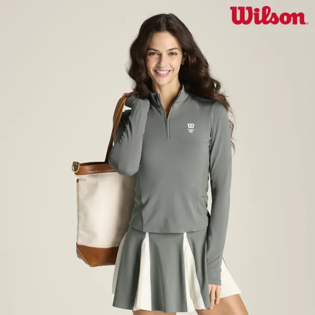 【WILSON】Victory Skirt Castor / Sandrift 女款 服飾 半身裙 綠色 WE00356E079001