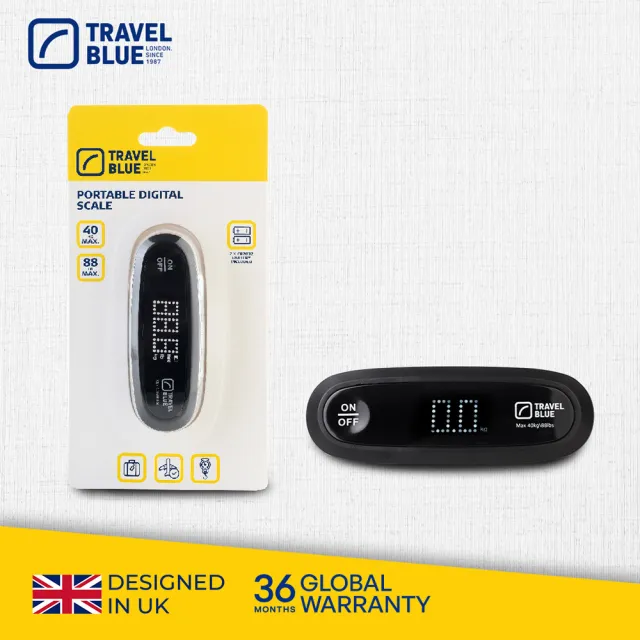 【Travel Blue 藍旅】旅行數位行李秤 Digital Travel Scale(行李秤 旅行秤)