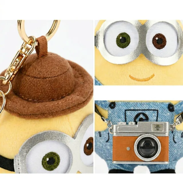 【MINIONS 小小兵】雙11 環球影城小小兵周邊商品攝影師小小兵玩偶吊飾提姆熊閨蜜女友男友生日聖誕交換禮物
