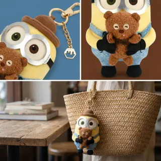 【MINIONS 小小兵】環球影城小小兵周邊商品小小兵玩偶吊飾Tim提姆熊閨蜜女友男友生日聖誕交換禮物