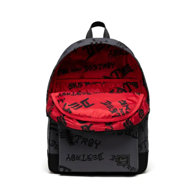 【Herschel】雙11 官方直營 Thrasher 聯名 Classic XL 30L 尼龍後背包 黑色/藍色/紅色