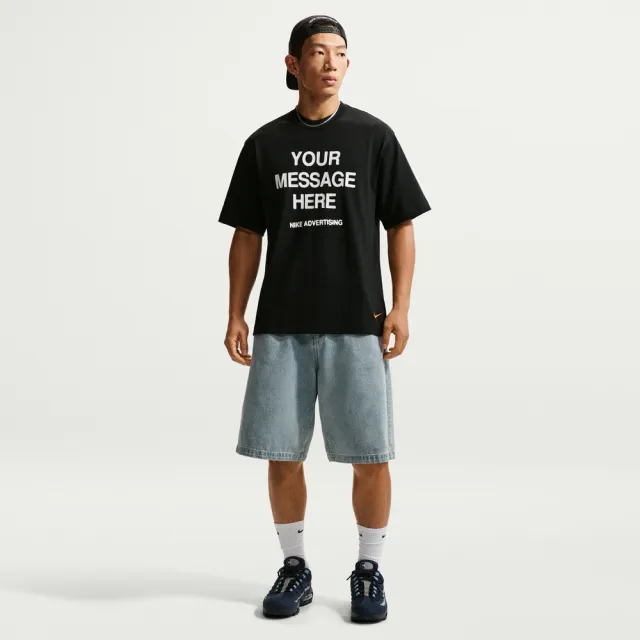 【NIKE 耐吉】短袖上衣 男 T恤 寬鬆 AS U NSW TEE LSE YMH 1 黑 IQ5861-010