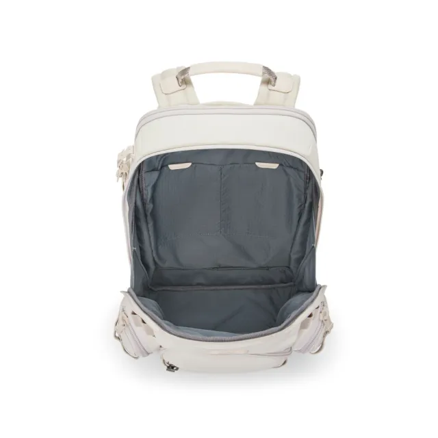 【TUMI】Alpha Bravo Navigation 都會通勤後背包 - 冰川白