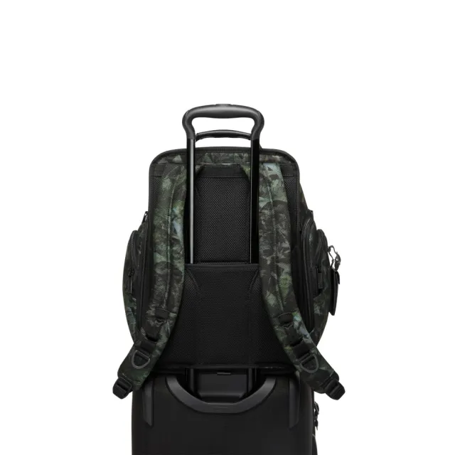 【TUMI】TUMI Alpha Brief Pack 15 吋筆電商務通勤後背包 - 森林迷彩