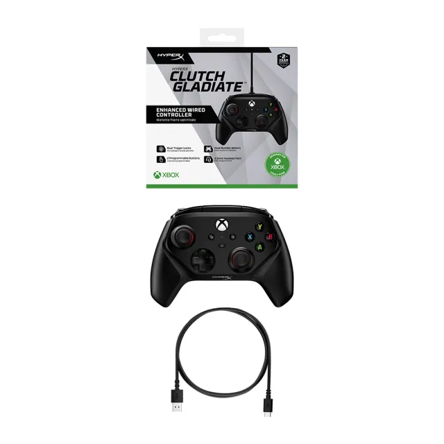 【HyperX】Clutch Gladiate - Wired Gaming Controller - Xbox 有線遊戲控制器/手把 (Xbox 官方授權)