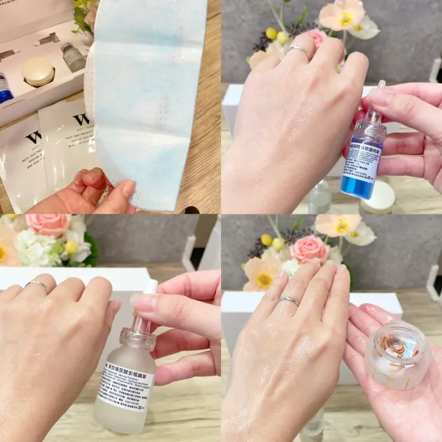 【W 修護保養】黃金密集七天修護3件組+蝸牛特潤修護面膜7片 (保濕力優 修護力強)