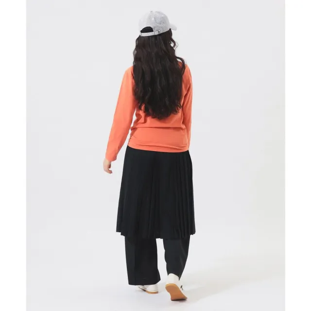 【BEAMS】官方旗艦館 BEAMS BOY / 女裝 混和式百褶 中長裙