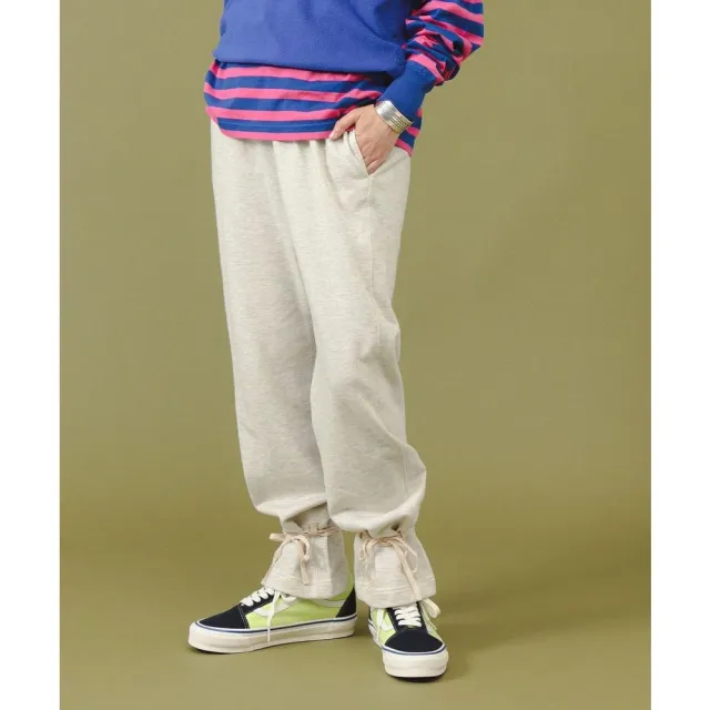 【BEAMS】官方旗艦館 BEAMS BOY / 女裝 褶邊 棉褲
