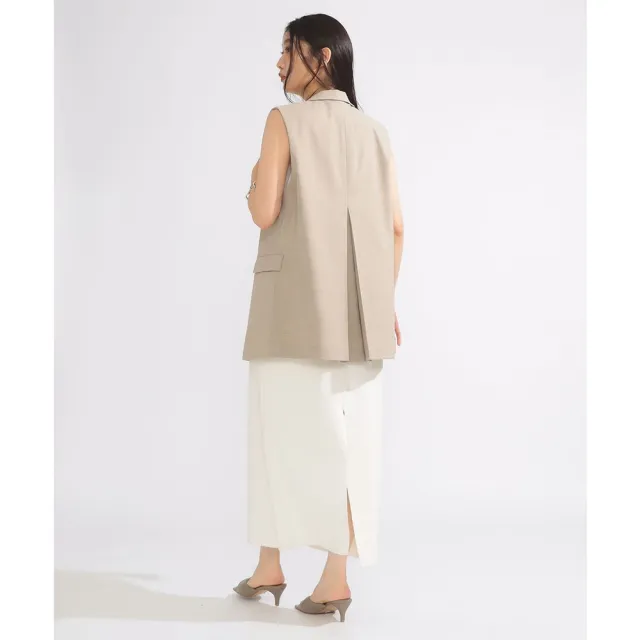 【BEAMS】官方旗艦館 Demi-Luxe BEAMS / 女裝 劍領 雙鈕釦 西裝 背心