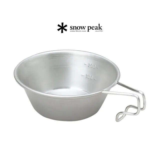 【Snow Peak】不鏽鋼登山杯 E-203 310ml 不銹鋼材質 內側刻度設計 雪拉杯 雪拉碗 提耳碗 露營配件