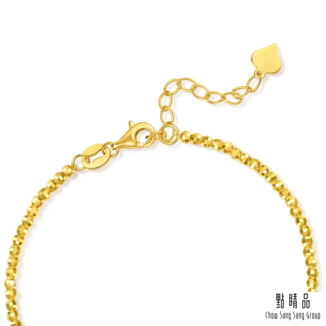 【點睛品】可愛小金珠 黃金手鍊_計價黃金