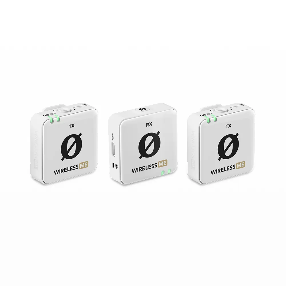 【RODE】Wireless Me Dual 一對二無線麥克風 白色(公司貨)
