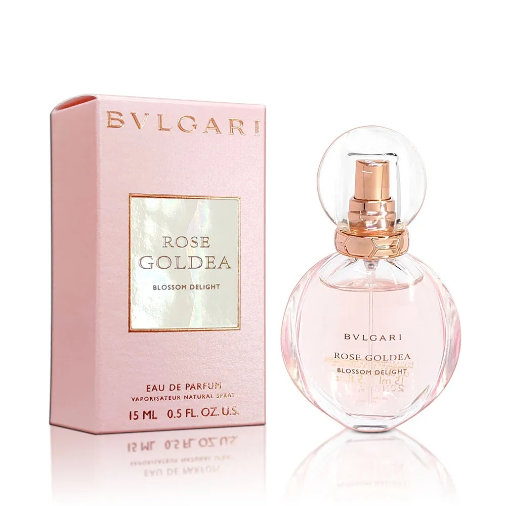 【BVLGARI 寶格麗】歡沁玫香女性淡香精 15ml 噴式香氛(專櫃公司貨)