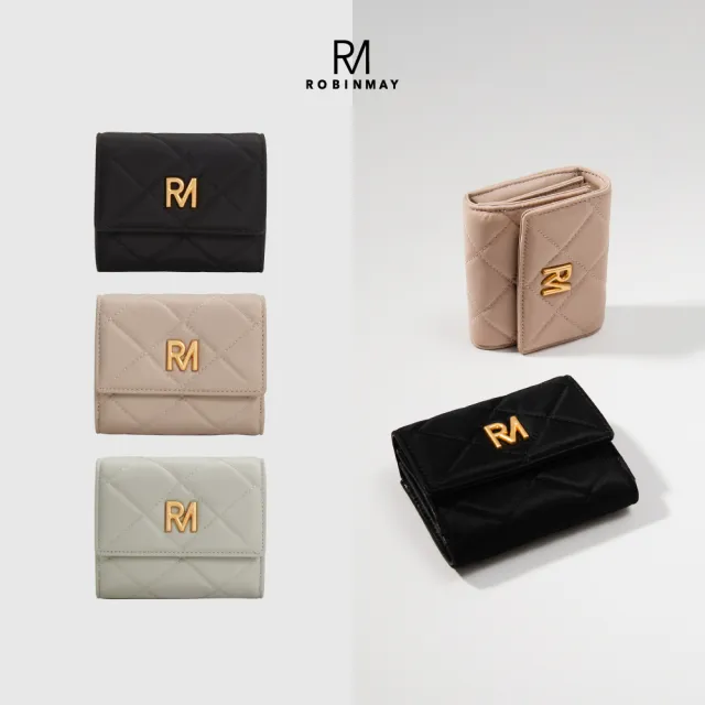 【ROBINMAY】喬伊尼龍卡夾包(壓扣封口/多色任選)