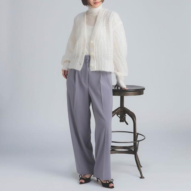 【BEAMS】官方旗艦館 Demi-Luxe BEAMS / 女裝 POWDERY 打褶 長褲