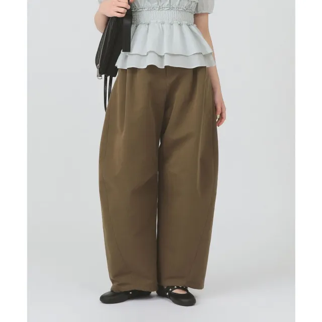 【BEAMS】官方旗艦館 Ray BEAMS / 女裝 雙打褶 錐形 CHINO 長褲