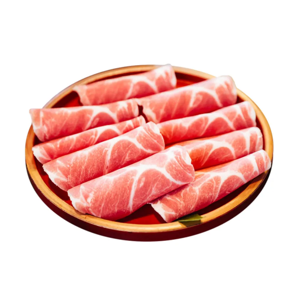 【勝崎生鮮】國產嚴選鮮嫩梅花豬肉片4盒組(200公克±10% / 1盒)