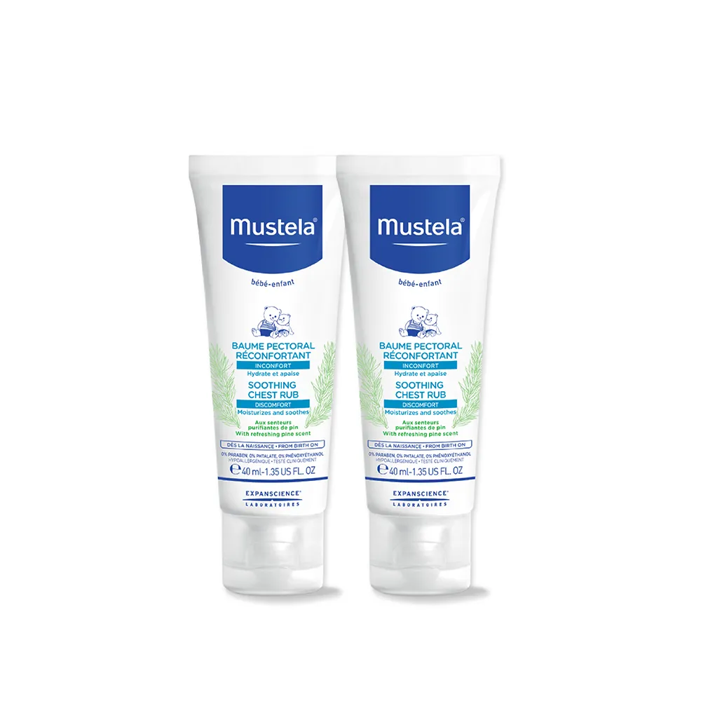 【Mustela 慕之恬廊】慕之幼 康撫膏40ml X2入組(肚肚膏/肚肚安撫)