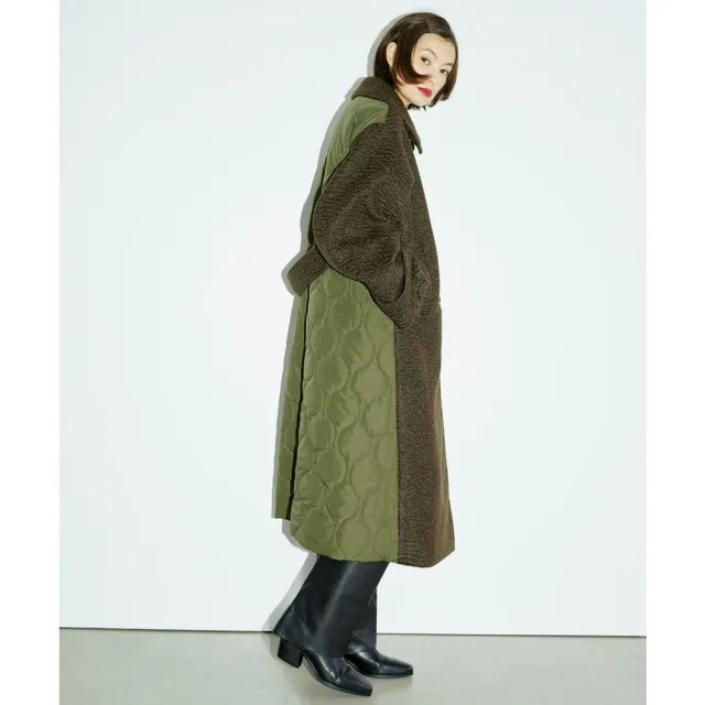 【BEAMS】官方旗艦館 RBS / 女裝 絎縫 拼接 大衣