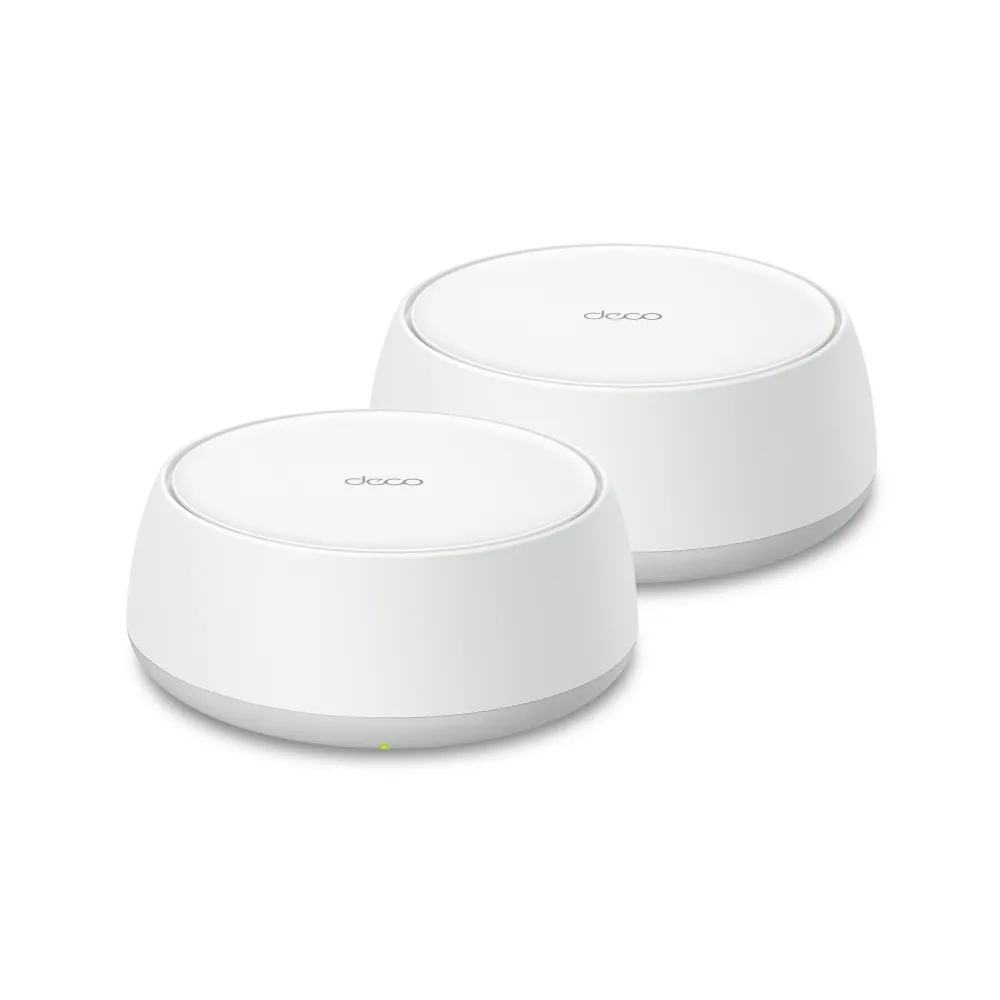 【TP-Link】Wi-Fi 7 BE5000 雙頻 2.5G 真Mesh 無線路由器 分享器(支援AI筆電/透天厝/Deco BE25 二入組)