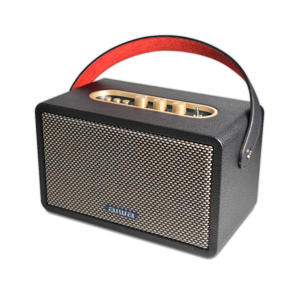 【aiwa 日本愛華】RS-X100 Natsukasii Pro 藍芽喇叭/藍芽音響(日式美學/搖滾風格)