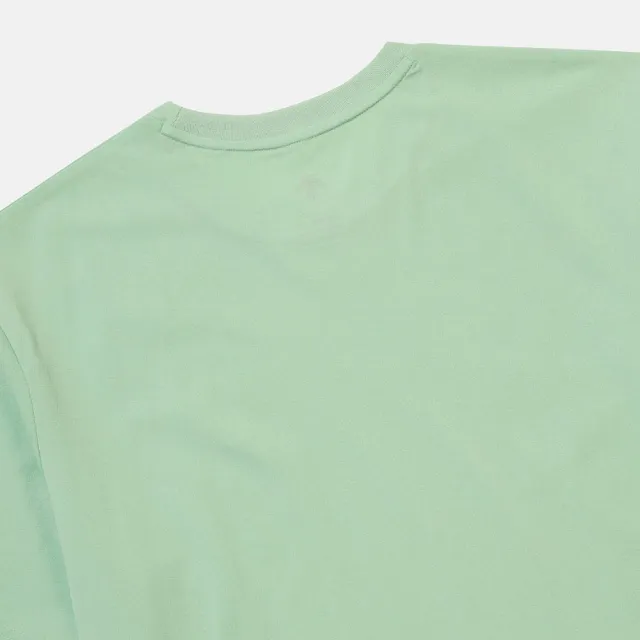 【DESCENTE】短袖上衣 男 女 中性 快排 [TOUGH] TOUGH WORDING SHORT SLEEVE T-SHIRTS 綠 SR323UTS73-GRN0