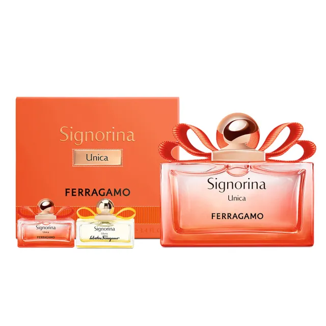 【Salvatore Ferragamo】橙光伊人女性淡香精100ml(贈隨機小香2瓶.專櫃公司貨)