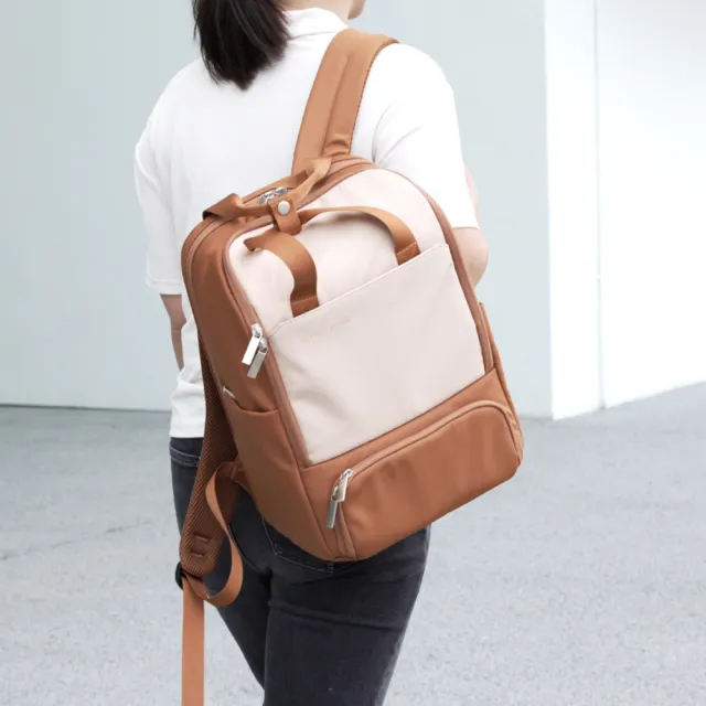 【FORYU DESIGN】雙11 售完再補 BB104後背包 可自由分層 大容量背包(便當包 媽媽包 防漏 保溫便當包)