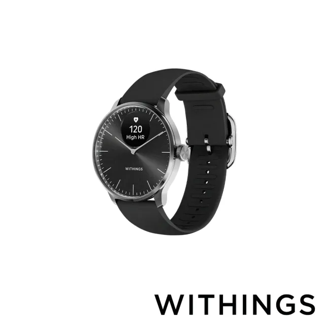 WITHINGS ScanWatch Light 輕巧健康智慧腕錶 37mm 黑/白/玫瑰金白 公司貨