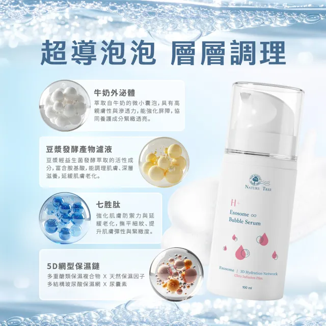【Nature Tree】外泌體超導泡泡精華100ml
