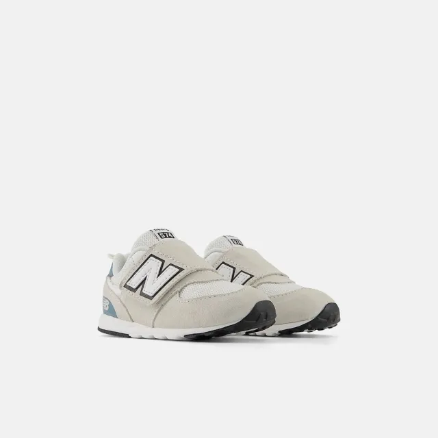 【NEW BALANCE】NB 童鞋 運動鞋 休閒鞋 574 小童 嬰幼 白灰藍 多色(I5743MK-W&I5744AG-W)