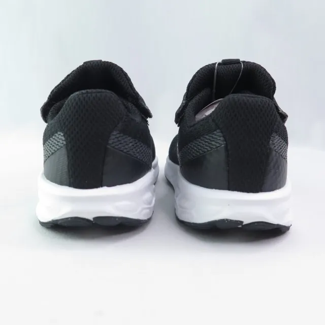 【NEW BALANCE】小童鞋 運動鞋 520 Airplane Hook & Loop W寬楦 魔鬼氈 (I5202C2黑x白)