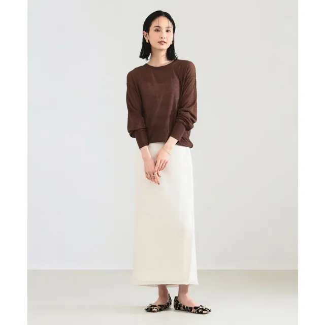 【BEAMS】官方旗艦館 Demi-Luxe BEAMS / 女裝 棉/尼龍 針織 上衣