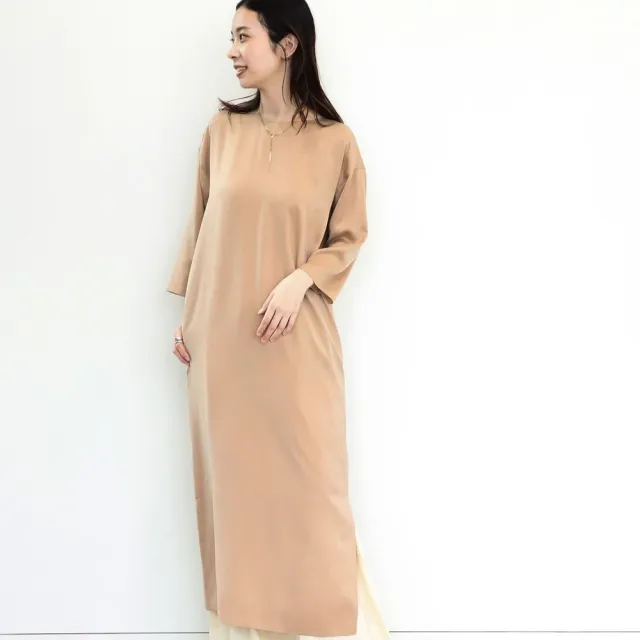 【BEAMS】官方旗艦館 Demi-Luxe BEAMS / 女裝 沙典 半袖 洋裝