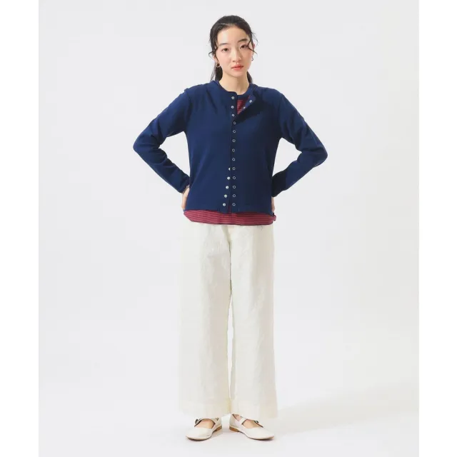 【BEAMS】官方旗艦館 BEAMS BOY / 女裝 皺感加工 長褲