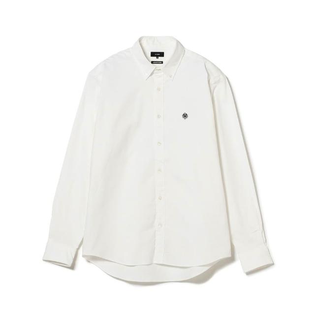 【BEAMS】官方旗艦館 BEAMS / 男裝 彈性 牛津 扣領 襯衫