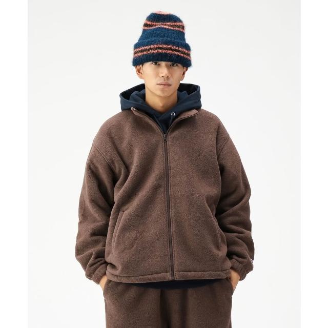 【BEAMS】官方旗艦館 Champion × BEAMS / 別注 男裝 抓毛絨 立領 外套