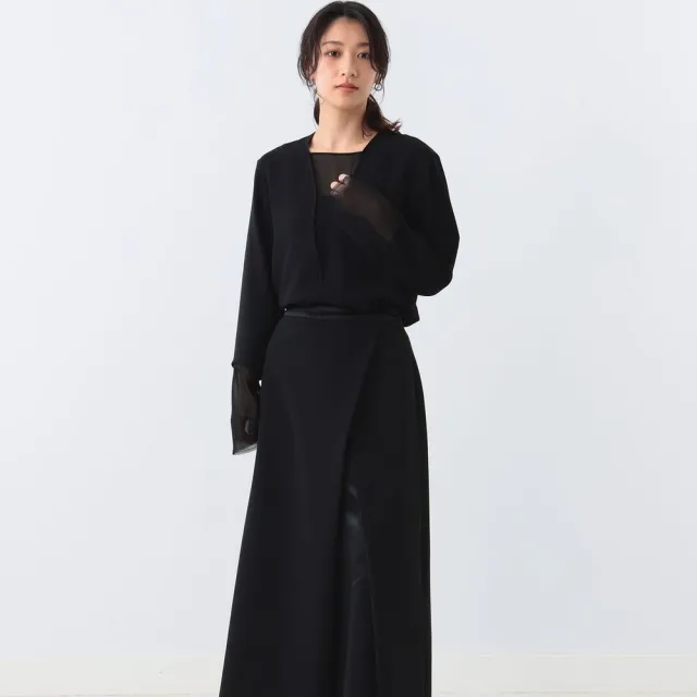 【BEAMS】官方旗艦館 Demi-Luxe BEAMS / 女裝 側打褶 長裙