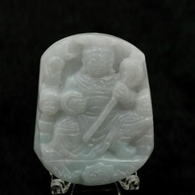 【藏古祥館】翡翠 中壇元帥 SCB52 (宗教開運  翡翠)