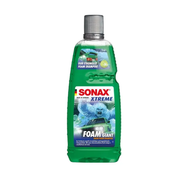 【SONAX】泡沫巨人洗車精 1L 全新配方 正洗預洗適用 PA壺 泡沫壺推薦