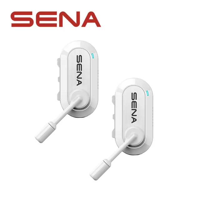 【SENA】BiKom 20 超輕量網狀自行車、滑雪、戶外運動對講耳機 (雙包裝)