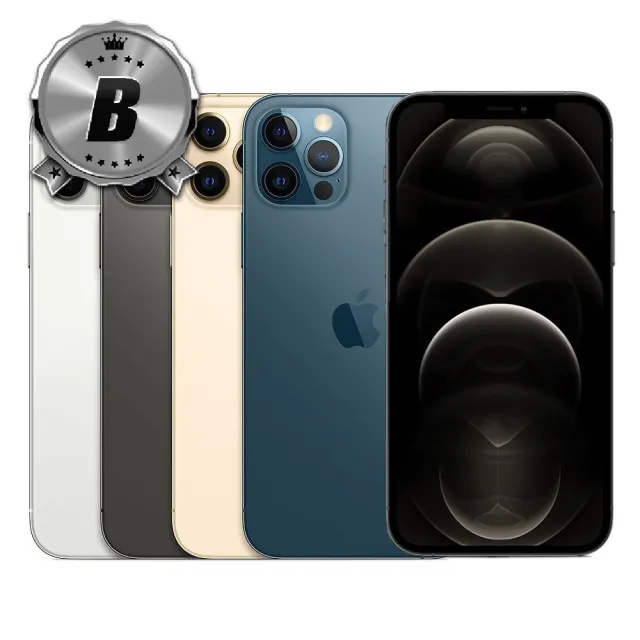 【Apple】B級福利品 iPhone 12 Pro Max 256G 6.7吋(贈保護組+行動電源)